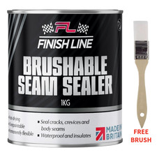 Finish Line Brushable Seam Sealer, Fast-Drying, Non-Sag Formula - 1kg