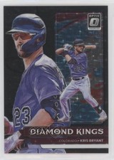 2022 Panini Donruss Optic Diamond Kings Black Stars Prizm /149 Kris Bryant 8x7