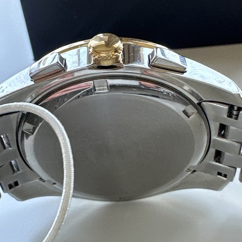 Citizen Perpetual Calendar Mens Eco-Drive Caliber 8700 Two Tone Watch BL8004-53E - Picture 22 of 24