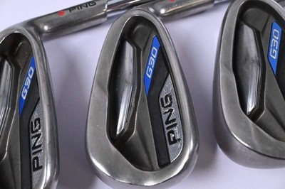 Ping G30 Eisen / 5-PW+SW / Red Dot / Regular Flex Ping CFS Distance Shafts