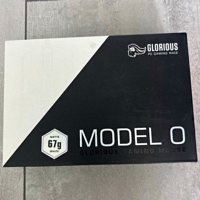 Glorious PC Gaming Race Model O Gaming-Maus kabelgebunden 16000 DPI Mattweiß