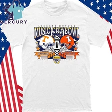 Official Volunteers Vs Illini 2025 Liberty Mutual Music City Bowl Helmet Shirt