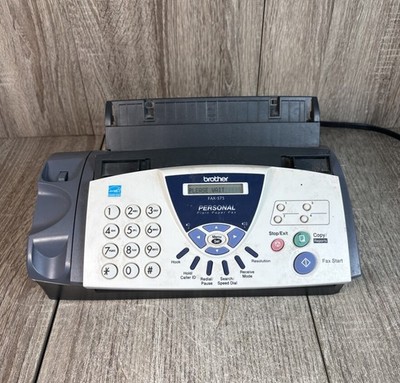 Brother FAX-575 Personal Plain Paper Fax Copier Machine NO Phone - Works