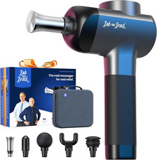 BOB and BRAD X6 Pro Massage Gun Deep Tissue Percussion with Metal Head Therapy,