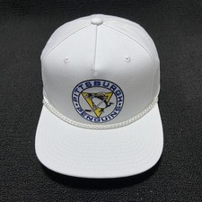Mitchell & Ness Pittsburgh Penguins Retro Snapback White One Size Hat