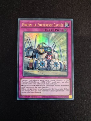 Carte Yu-Gi-Oh! Fortin La Forteresse Cachée MP25-FR201 Ultra Rare