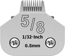 5/8 Wide Toe Pet Dog Grooming Detachable Blades,Compatible for Oster,A5,Compatib