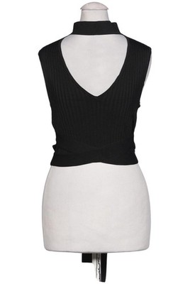 BCBG Max Azria Top Damen Trägertop Tanktop Unterhemd Gr. S Schwarz #kys329n