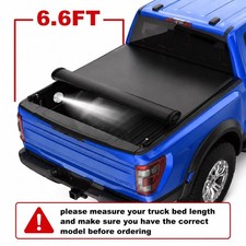 6.6ft Bed Tonneau Cover For 88-07 Gmc Sierra Chevy Silverado 1500 On Top Roll Up 6.6ft Bed Tonneau Cover For 88-07 Gmc Sierra Chevy Silverado 1500 On Top Roll Up