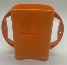 Orange Kid's Drink Juice Box Plastic Holder With Two Handles by DWINK