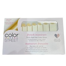 Color Street City of Love French Manicure Nail Polish Strips FTC060 New