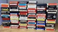 Lot Of 85 8-Track Tape Collection UNTESTED SOLD AS IS