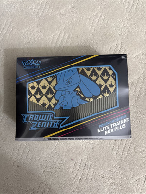 Nintendo Pokemon TCG Crown Zenith Elite Trainer Box Plus - New Sealed