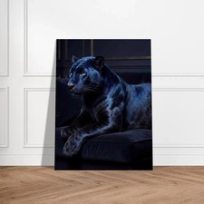 Panther Canvas Print – Powerful Wildlife Wall Art