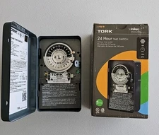 NSi Tork 1101b Spst 40 amp 125v 24-Hour Amp 1 Channel Indoor Mechanical Switch