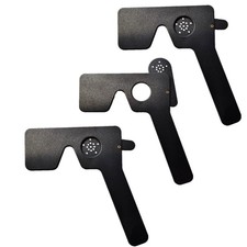 3 Pack Ophthalmic 14-Pinhole Eye Occluder for Vision Test, Portable Handheld ...