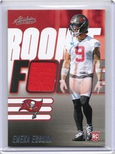 2025 Absolute Football Emeka Egbuka RC #RF-EEA Rookie Force Patch - Buccaneers