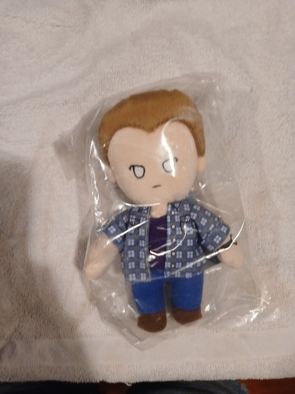 Supernatural Join The Hunt CultureFly Dean Winchester Plush, New with Tags