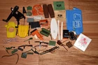Vintage 1960s GI Joe Adventure Team Accessories Lot Rifles Holsters Moon