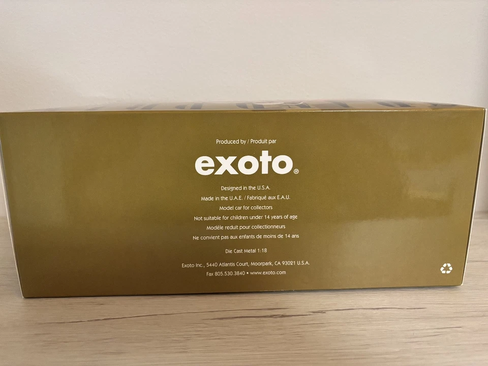 EXOTO 1/18 Ferrari 156/120° "Sharknose" GPC97204 Limited Edition #2 Phil Hill - Immagine 4 di 4