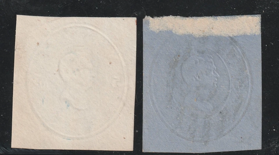 USA U172+U175 stationery cut square, 5C. Taylor die 1, fancy cancellation, v.f. - Image 3 of 3