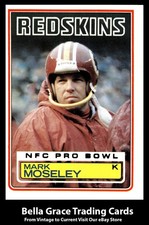 1983 Topps Mark Moseley #194 Washington Redskins NFL Football