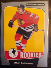 2024-25 Upper Deck Parkhurst Champions Ethan Del Mastro Rookies Silver #259 (RC)