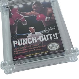 New NES Mike Tyson&rsquo;s Punch Out White Bullets WATA 5.5 CIB Complete in Box