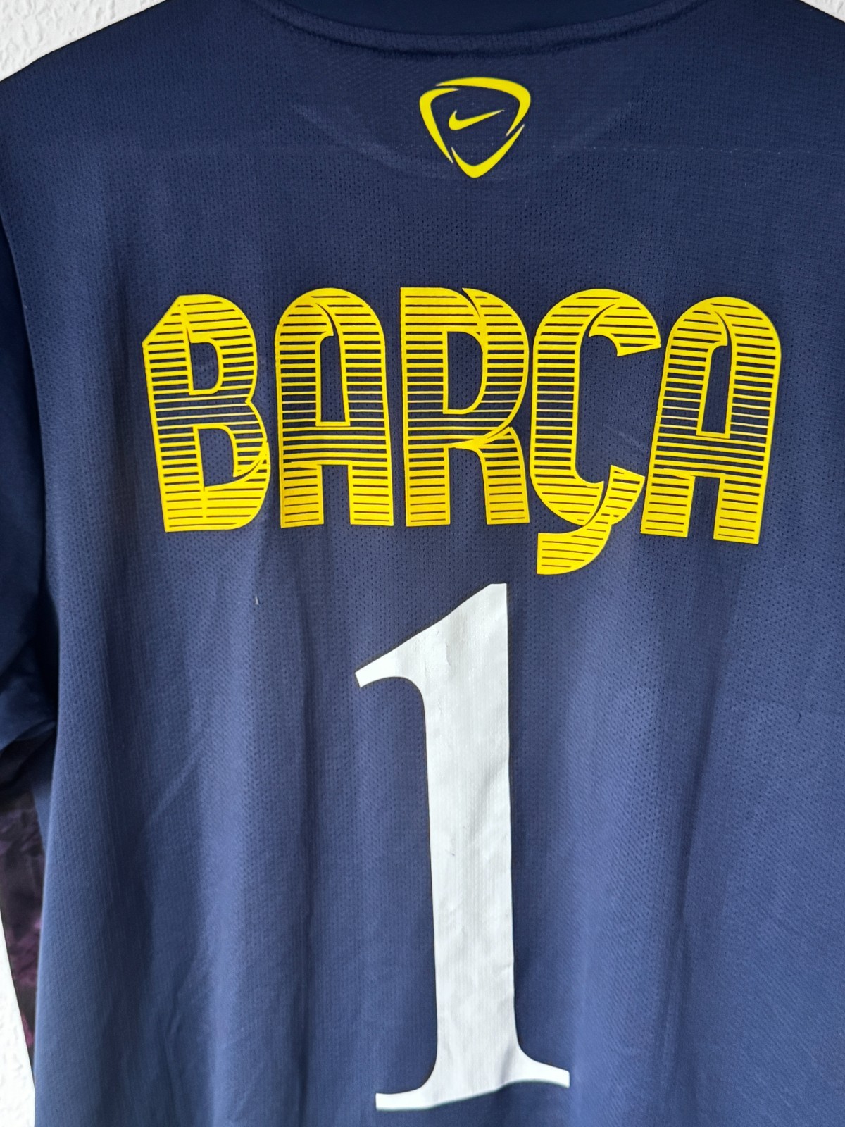 FC Barcelona 2014-15 Nike Pre-Match Training Shirt - "Eixample District" Print image 10