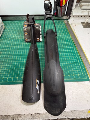 SKS Germany X-Tra Dry - Quick-release Dirtboard - Black 10076 x-blade 2 and 3