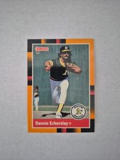 1988 Donruss Baseball's Best - Dennis Eckersley #43