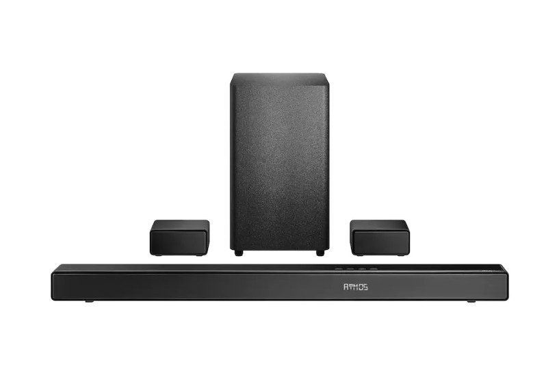 Bar W/wireless Subwoofer And Rear Speakers Bluetooth