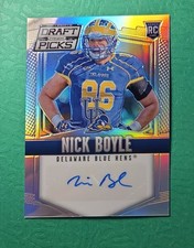 Nick Boyle 2015 Panini Collegiate Draft Picks Auto #228 Silver Prizm Rookie
