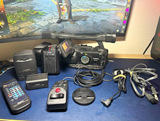 Canon XH A1S HDV MiniDV Camcorder 20x Zoom LCD Image Stabilization w/ Remote