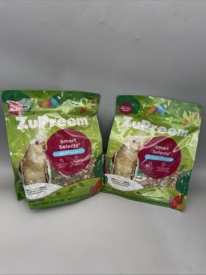 2 Pack ZuPreem Smart Selects Bird Food for Medium Birds 2.5lb Each Exp 08/26