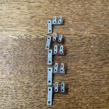 6 Vintage Phenolic Terminal Strips w/3 Solder Lugs End Lug Grounded