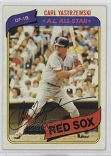 1980 Topps Carl Yastrzemski #720 HOF 0hr