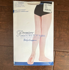 Body Wrappers totalSTRETCH C45 Children Beige Convertible Mesh Tights Size L