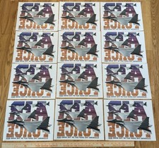 Vintage F-15 Eagle Fighter Jet transfert de chaleur UL-3686 Impulse Wear Lot de 12