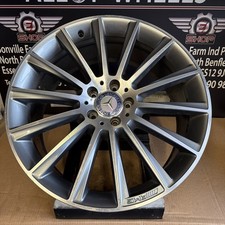 1 X MERCEDES GLC X253 AMG 20” ALLOY WHEEL TURBINE A2534011900 8.5j ET40 NO WELDS