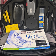 Corning OptiSnap Network Tool Kit TKT-OPTISNAP-CF with Cleaner