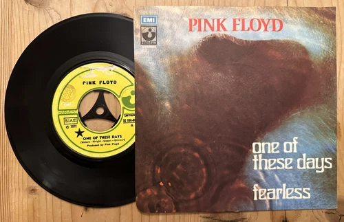 PINK FLOYD One of These Days RARE ITALIAN 7" 1972 in Great Sleeve vinyl single