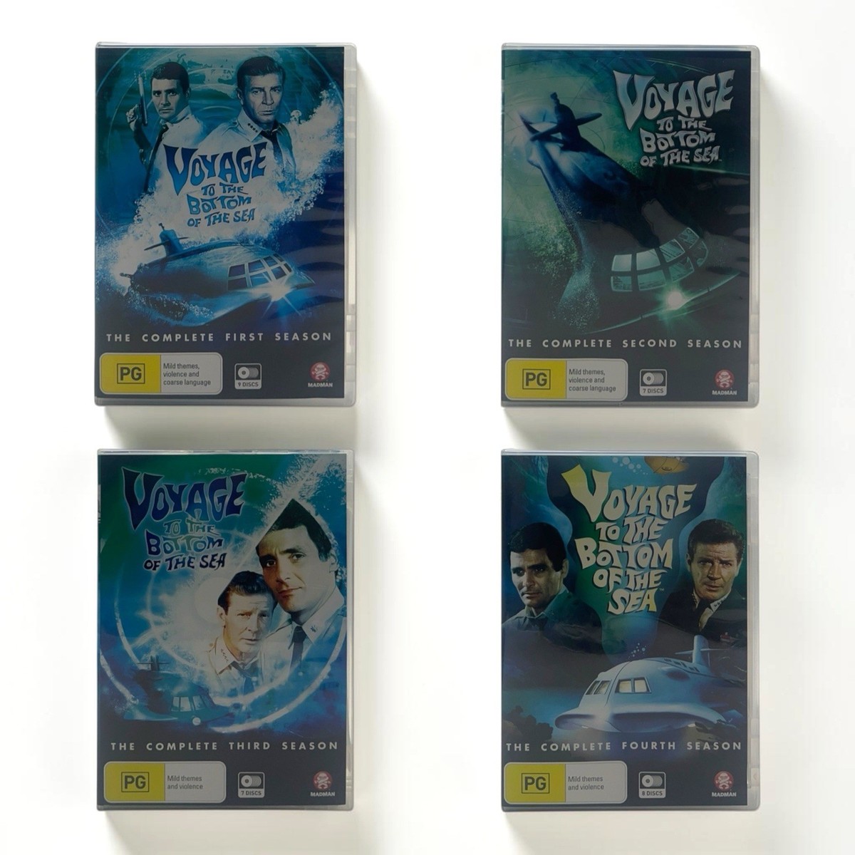 Voyage to the Bottom of the Sea: Complete Series 1-4 DVD Bundle