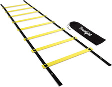 Agility Ladder Speed Training Equipment, Adjustable Football Ladder for All Ages