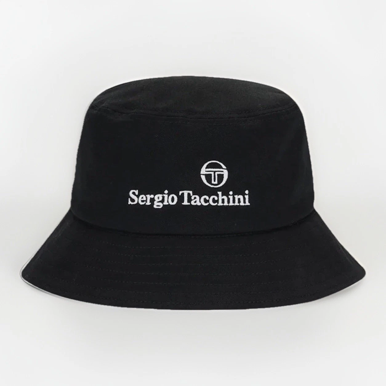 SERGIO TACCHINI Daily Bucket Hat Cap Black Size SMALL TXHT40141GP001-BKS NEW