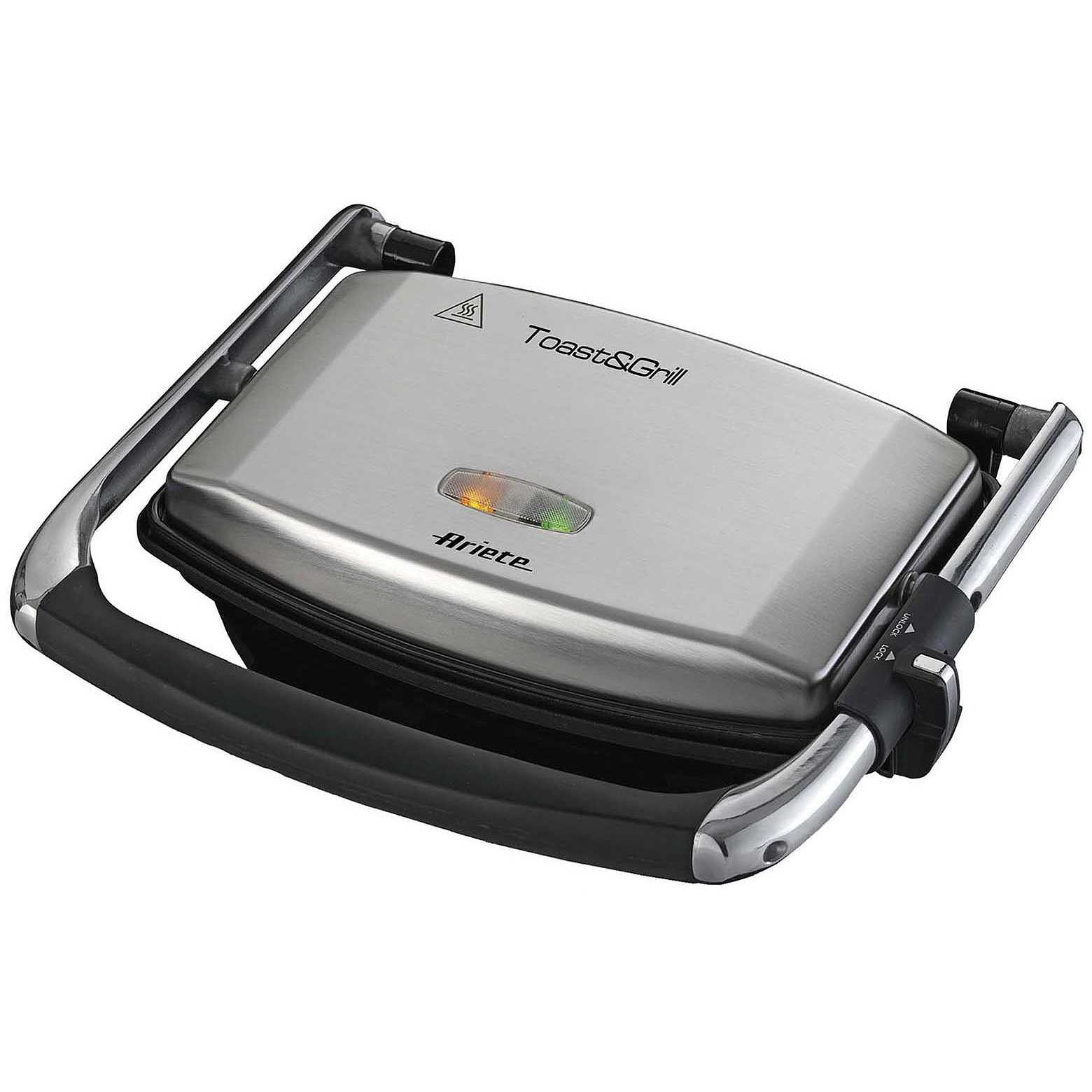 Ariete 1911 Toast & Grill Slim tostiera elettrica piastra antiaderente Potenza 1