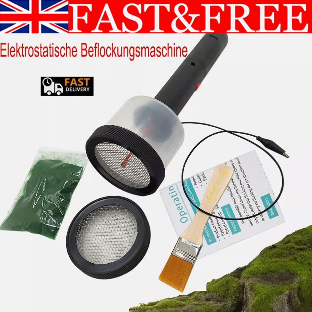 Miniature Scenery Model Material Flocking Static Grass Modeling Craft Kit