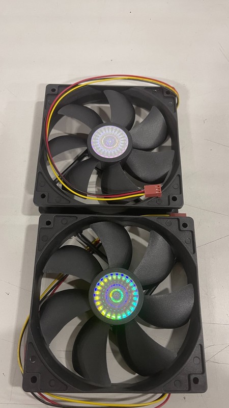 Cooler Master 120mm fans X2 PARTS