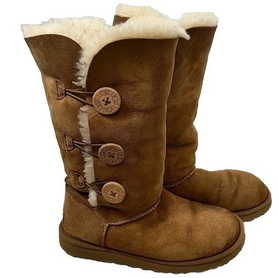 Ugg Australia Tall Bailey Button Boots - Women s US Size 7 Pre-Owned
