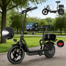 Image of NEW 14 Inch Folding E-Scooter Cheevalry X12 Electric Scooter 48V 15AH For Adults